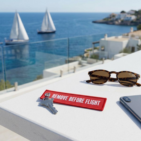 REMOVE BEFORE FLIGHT – Schlüsselanhänger, AE